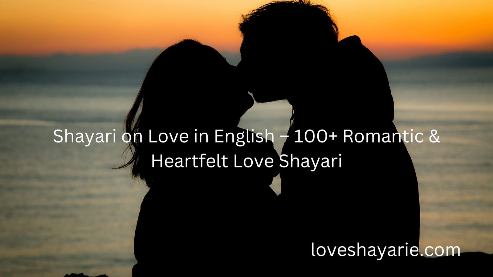 shayari on love in english