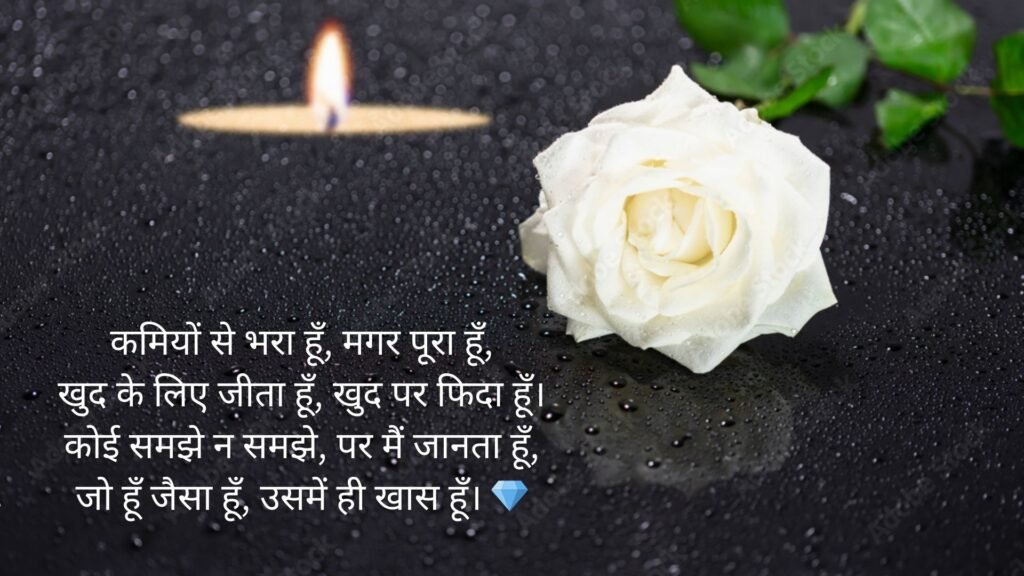 self love shayari in hindi