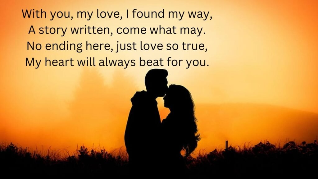 shayari on love in english