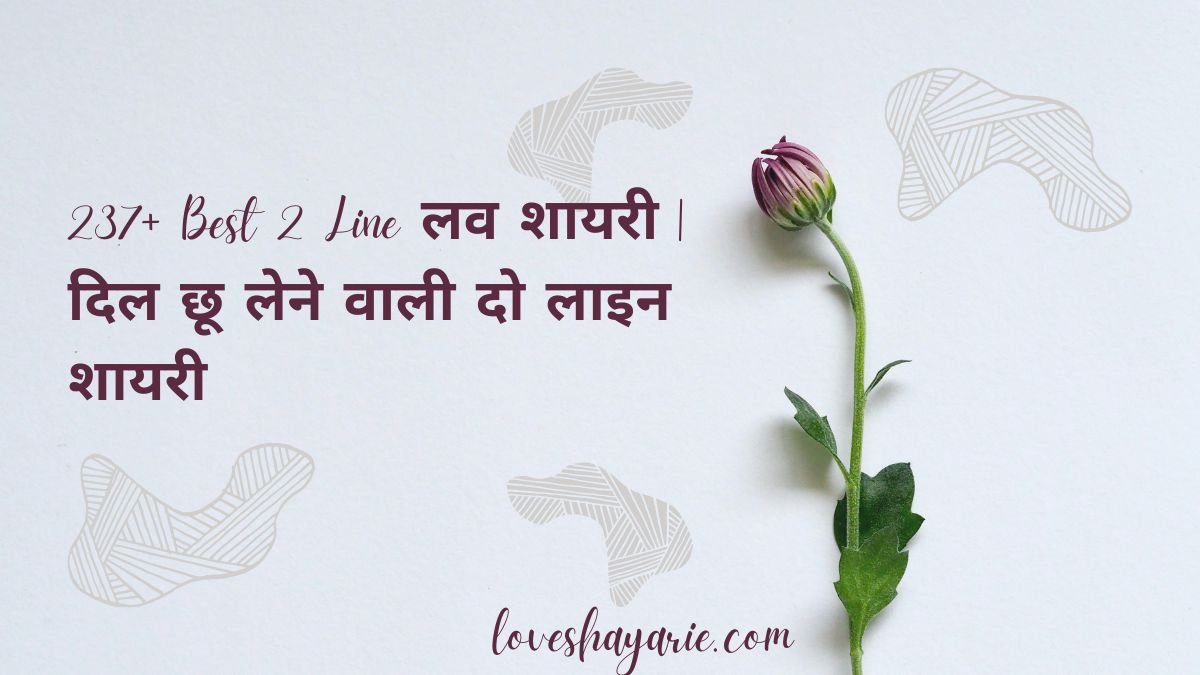 237+ Best 2 Line लव शायरी | दिल छू लेने वाली दो लाइन शायरी 1 लव शायरी लव शायरी लव शायरी