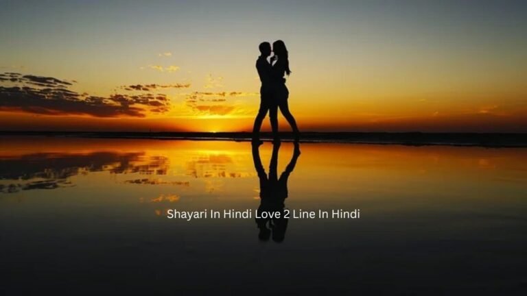 shayari in hindi love 2 line