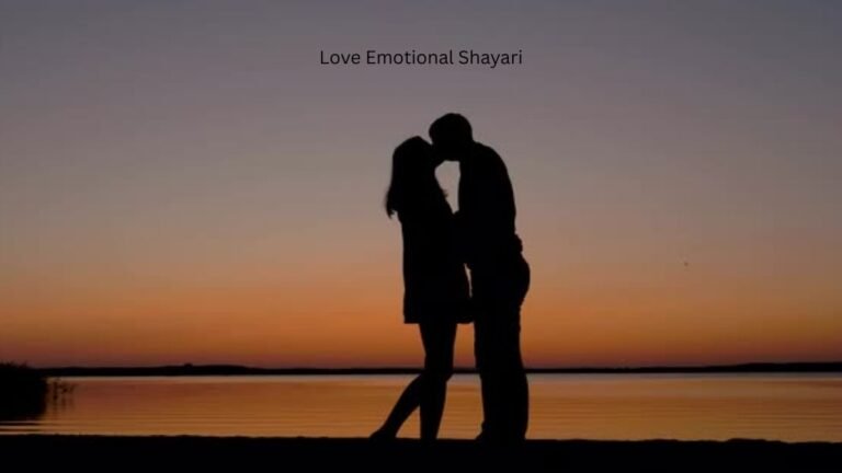 love emotional shayari