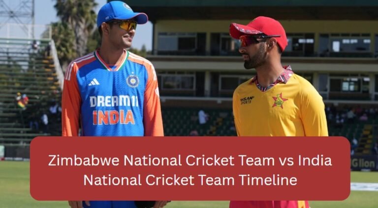 zimbabwe national cricket team vs india national cricket team timeline